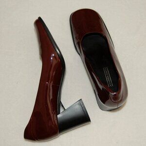 Amanda Smith Burgundy Leather Milano Shoes, Women Size US 8M